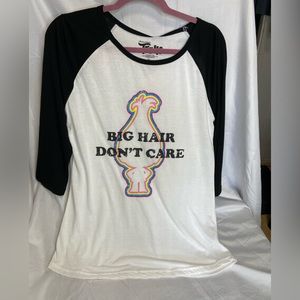 Trolls White and Black Tee Shirt Size XL NWT